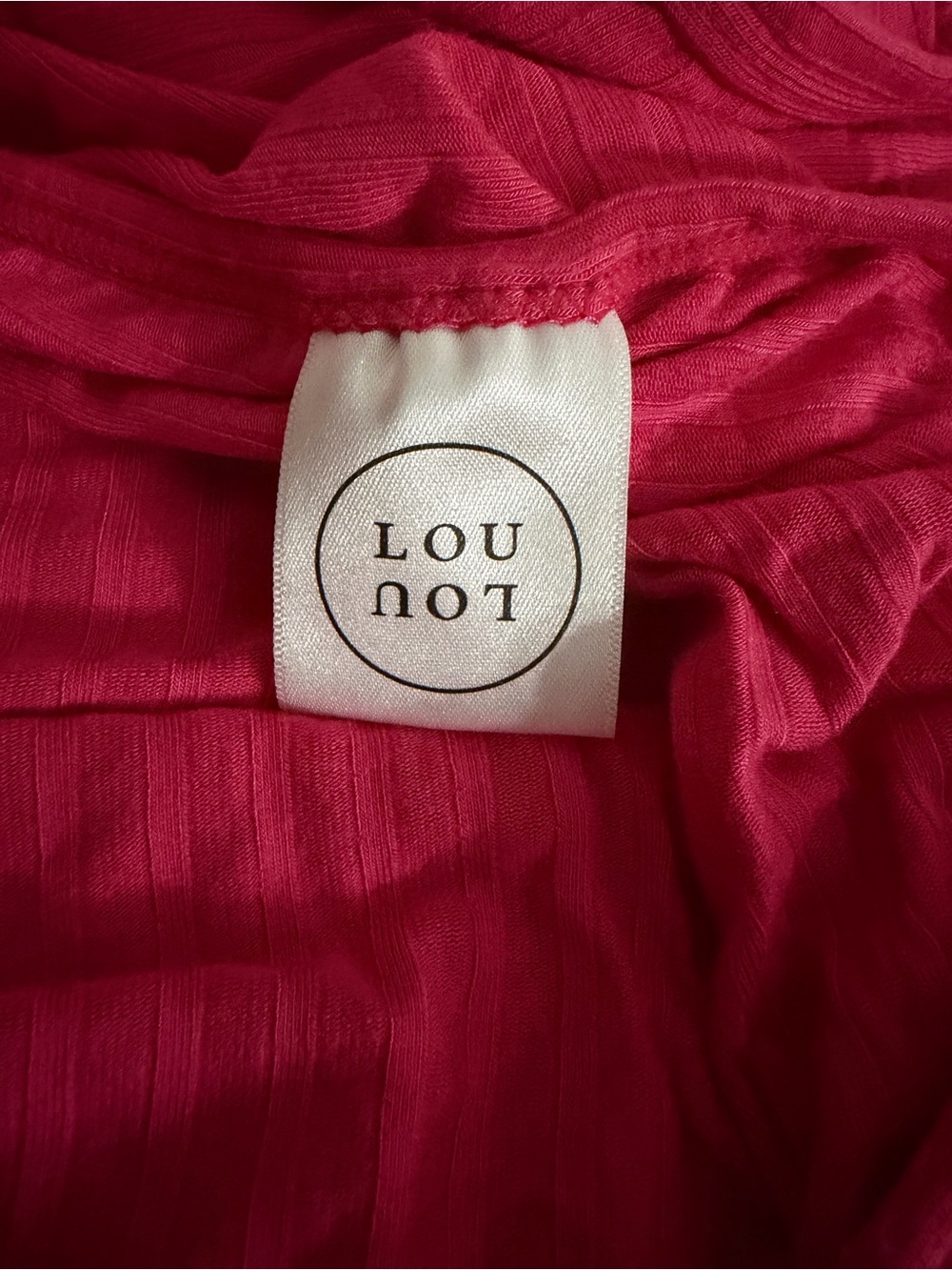 Lou Lou & Company Hot Pink Ribbed Swaddle